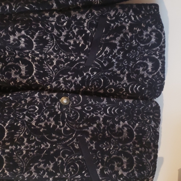 Cabi black and silver jacket size 6 - Picture 2 of 4